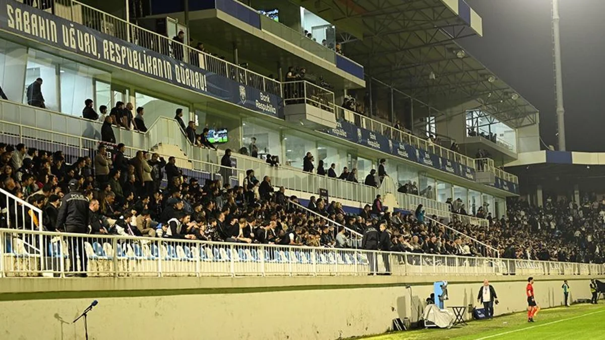 Azərbaycan Kubokunun yarımfinal oyununda azarkeş rekordu qeydə alınıb