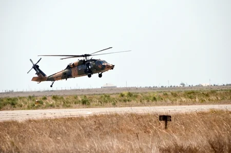 ​“TurAz Qartalı - 2015” təlimlərinə döyüş helikopterləri qoşulub - VİDEO
