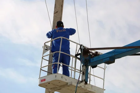 Şəmkirin iki kəndində elektrik şəbəkəsi yenilənib