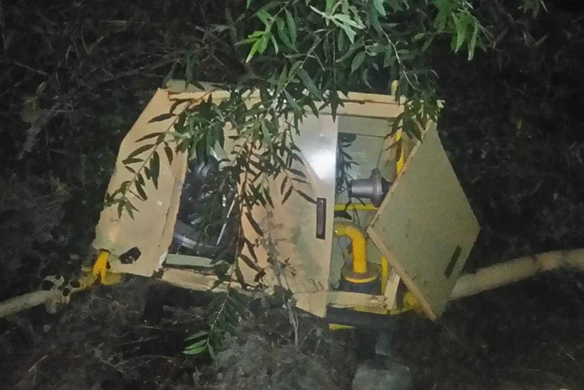 Avtomobil qəzası iki kəndin qaz təchizatında fasilə yaradıb