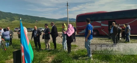 Şimali Kiprdən olan şəhid ailələri Xocalı və Ağdama səfər edib - YENİLƏNİB