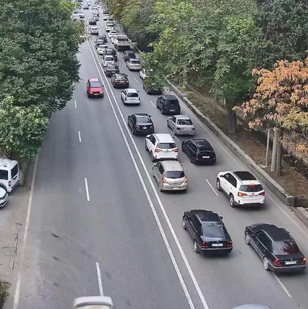 Bakıda tıxac olan yollar açıqlanıb - SİYAHI