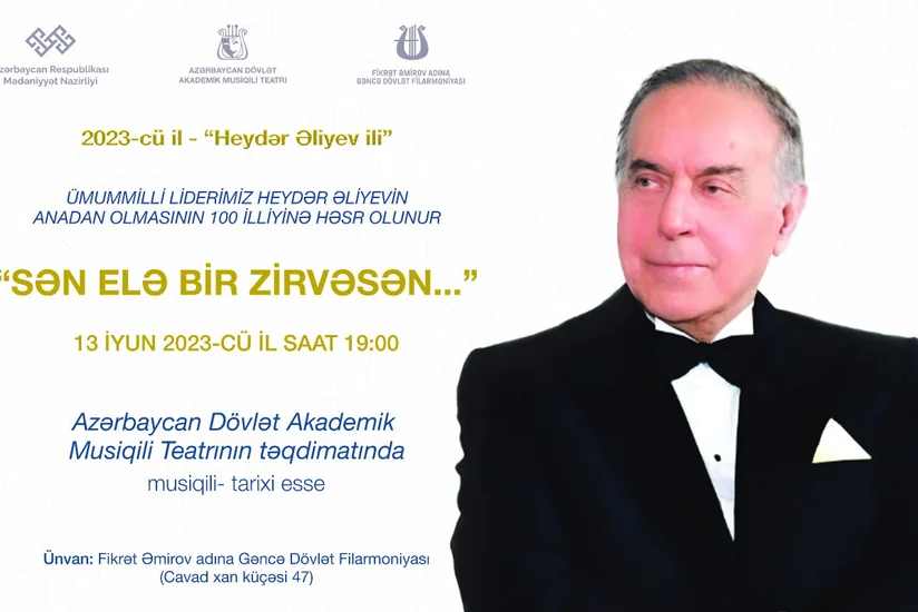 Milli Qurtuluş Günü ərəfəsində Musiqili Teatr Gəncədə çıxış edəcək