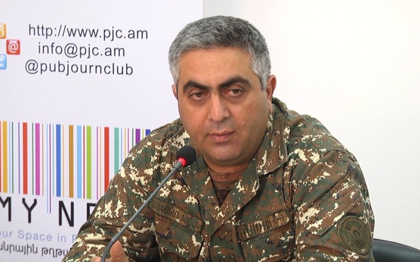 Ermənistan Müdafiə Nazirliyinin sözçüsü istefa verib