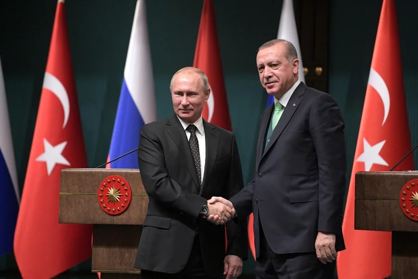 Путин встретится с Эрдоганом в Берлине