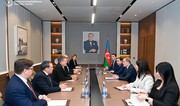 Ceyhun Bayramov ABŞ Senatının Xarici Əlaqələr Komitəsinin üzvü ilə görüşüb