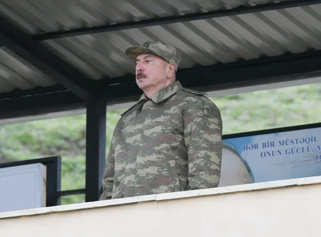 Prezident İlham Əliyev N saylı hərbi hissədə olub - FOTO - VİDEO - YENİLƏNİB-3