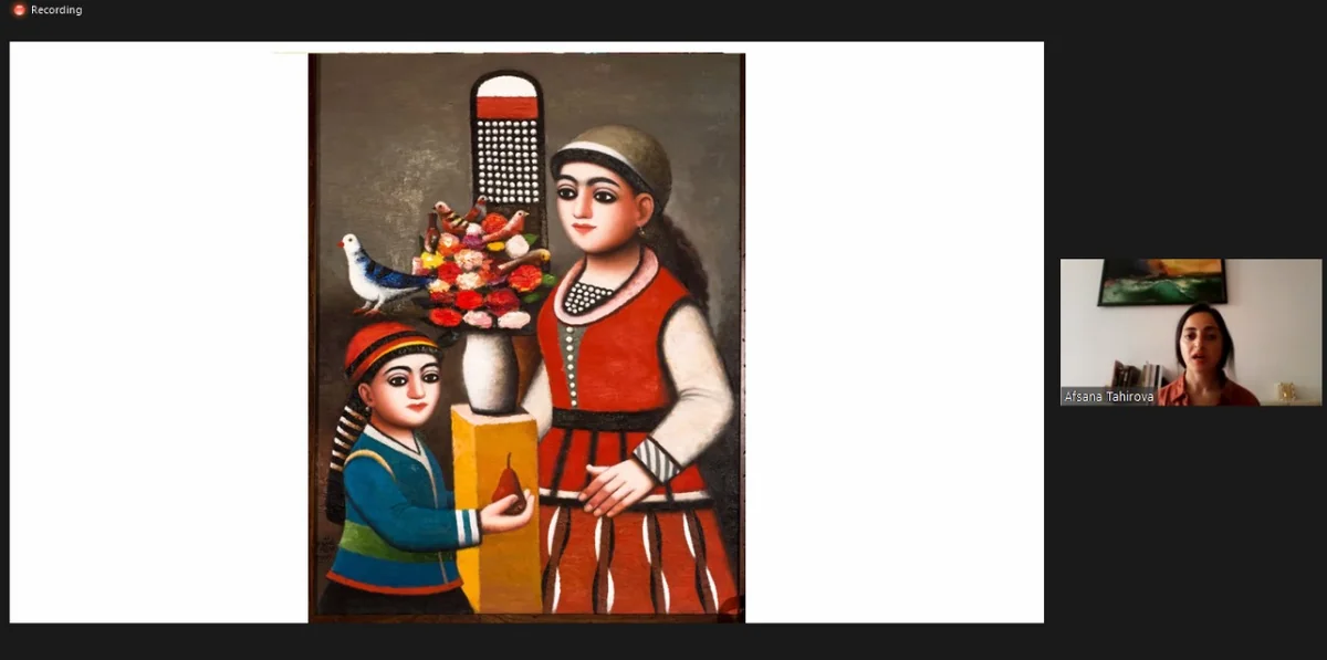 “Müasir incəsənətin Azərbaycanda ifadə formaları” mövzusunda vebinar olub