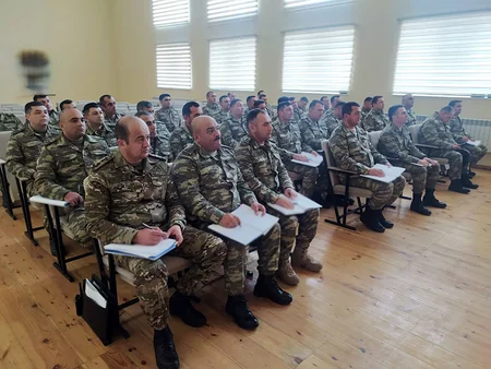 Training-methodological sessions being held in Azerbaijani Army