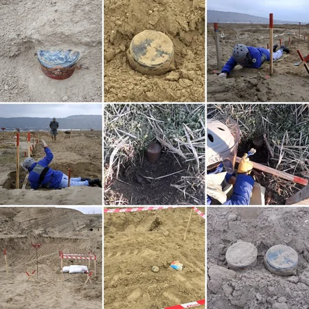 ANAMA: Bu ilin fevralında 1098 partlamamış hərbi sursat zərərsizləşdirilib