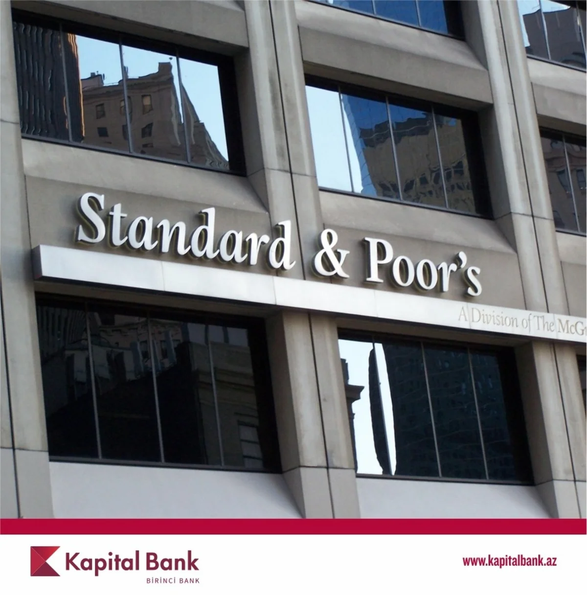 Standard & Poor's upgrades Kapital Bank’s rating