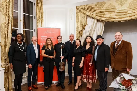 Parisdə Ümummilli Lider Heydər Əliyevə həsr edilmiş konsert keçirilib
