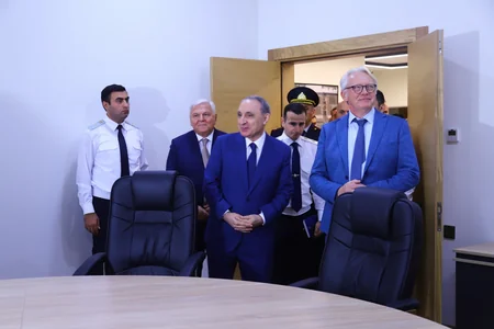 Şəki Rayon Prokurorluğunun yeni inzibati binasının açılışı olub