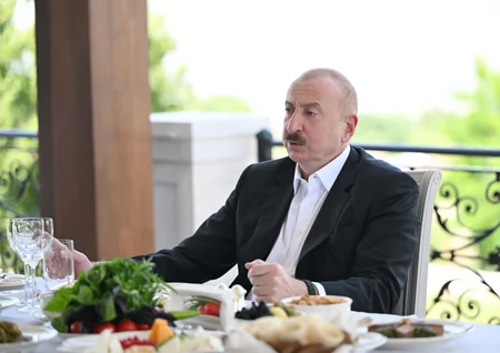 President Ilham Aliyev and Gurbanguly Berdimuhamedov had joint dinner in Shusha