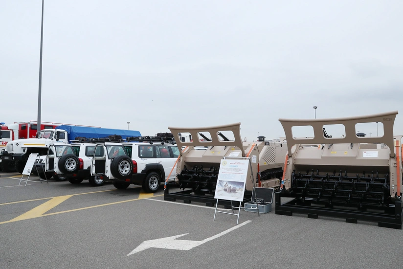 Azerbaijan purchases 4 remote-controlled mine-clearing robots