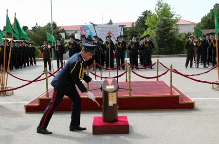 ​Cəmşid Naxçıvanski adına Hərbi Liseydə məzunların buraxılış mərasimi keçirilib