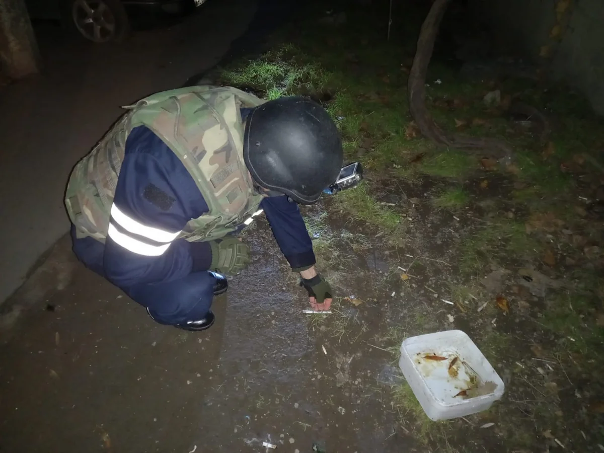 Siyəzəndə top mərmisi, Bakıda qumbara başlığı tapılıb