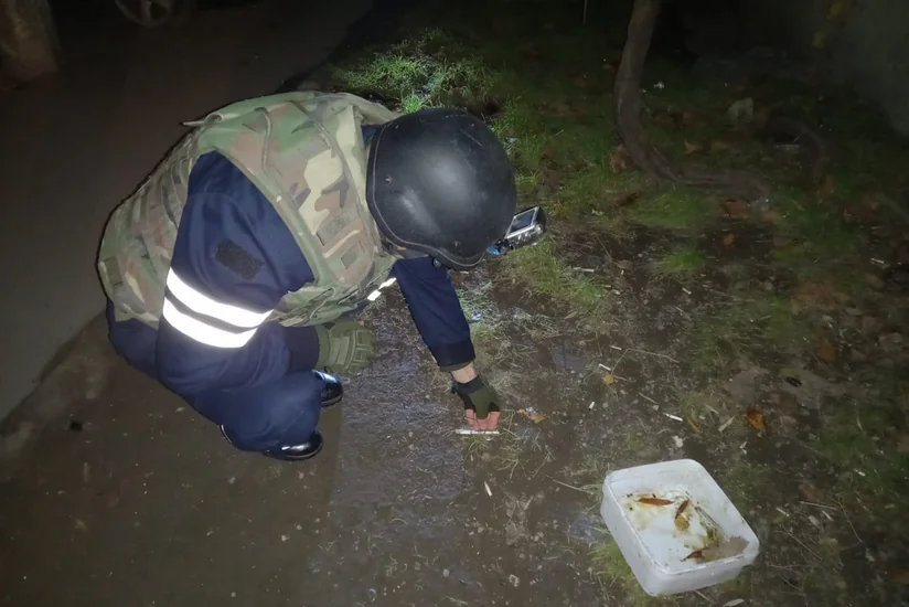 Siyəzəndə top mərmisi, Bakıda qumbara başlığı tapılıb