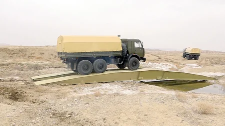В инженерных частях Отдельной общевойсковой армии проходят занятия