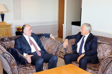 Elmar Məmmədyarov avropalı həmkarları ilə Azərbaycan-Aİ münsaibətlərinin genişləndirilməsini müzakirə edib