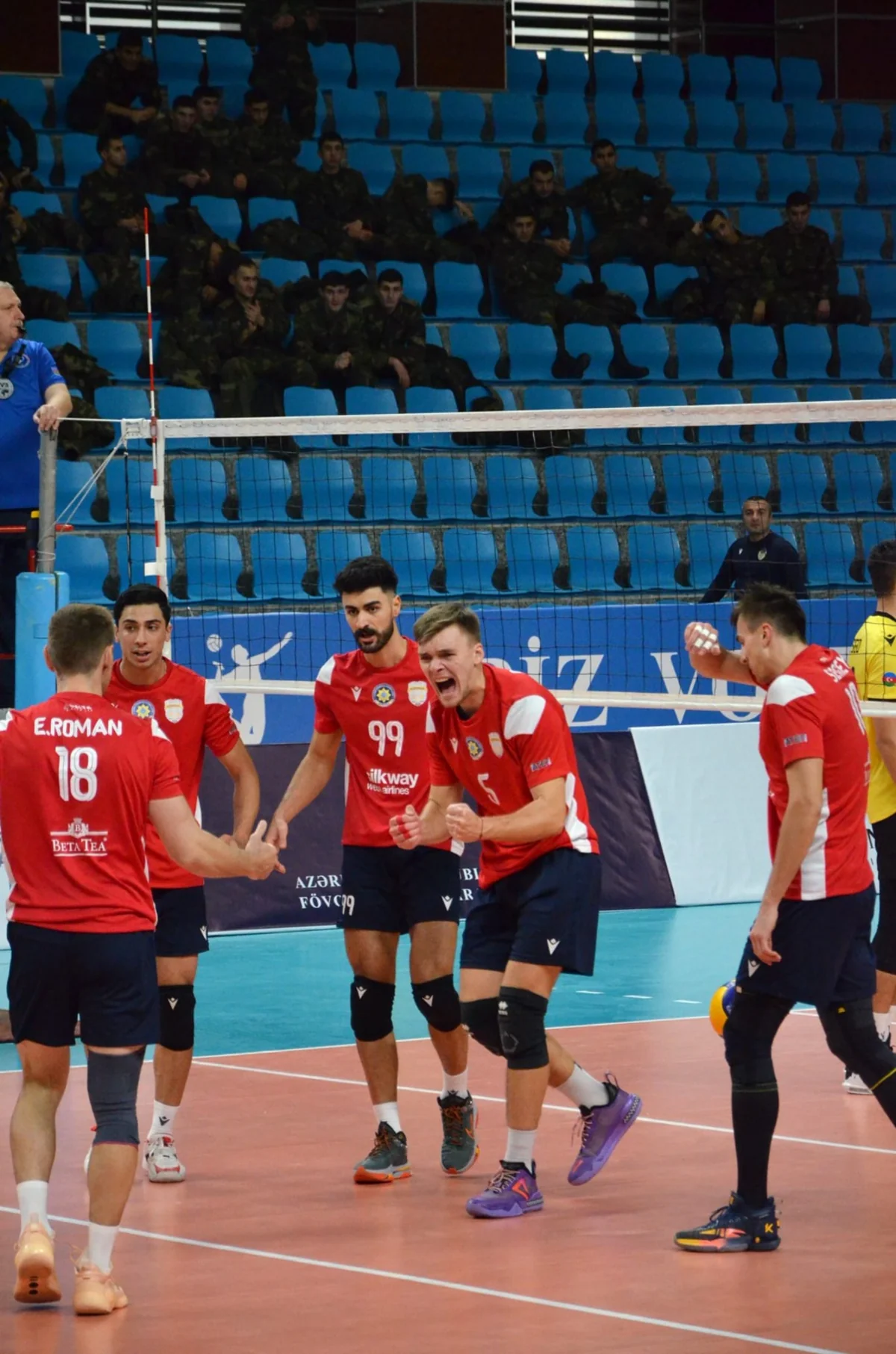 Azərreylin voleybolçusu: Fiziki baxımdan sona qədər mübarizə aparmağımız sayəsində qalib gəldik