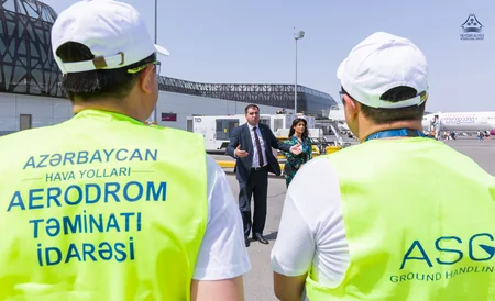 Bakı aeroportunda ilk FOD toplanma kampaniyası keçirilib - VİDEO