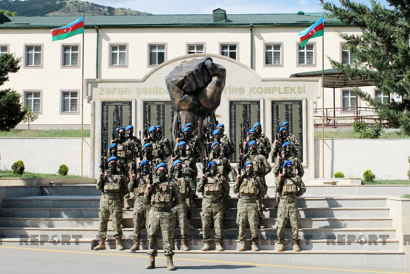 Боевая подготовка азербайджанских коммандос