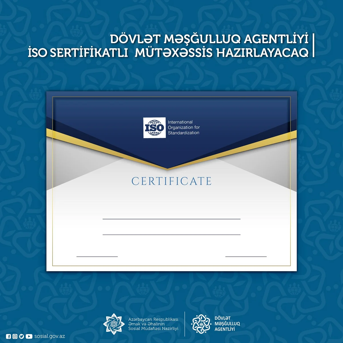 Azərbaycanda beynəlxalq sertifikatlı mütəxəssis hazırlanacaq