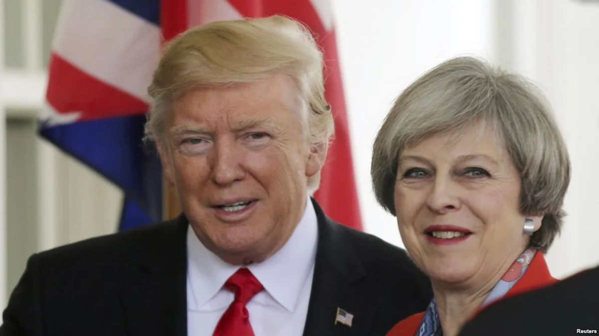 Trump and May discuss blocking supply of nuclear weapons to Iran