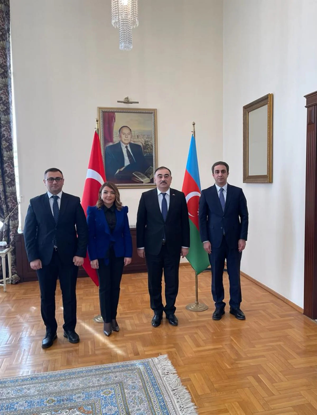 QHT Agentliyinin rəhbərliyi Türkiyəyə gedib