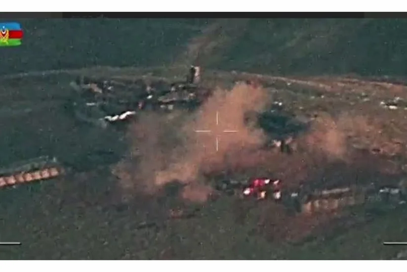 Azerbaijani Army destroys enemy’s military infrastructure during Armenian provocation - VIDEO