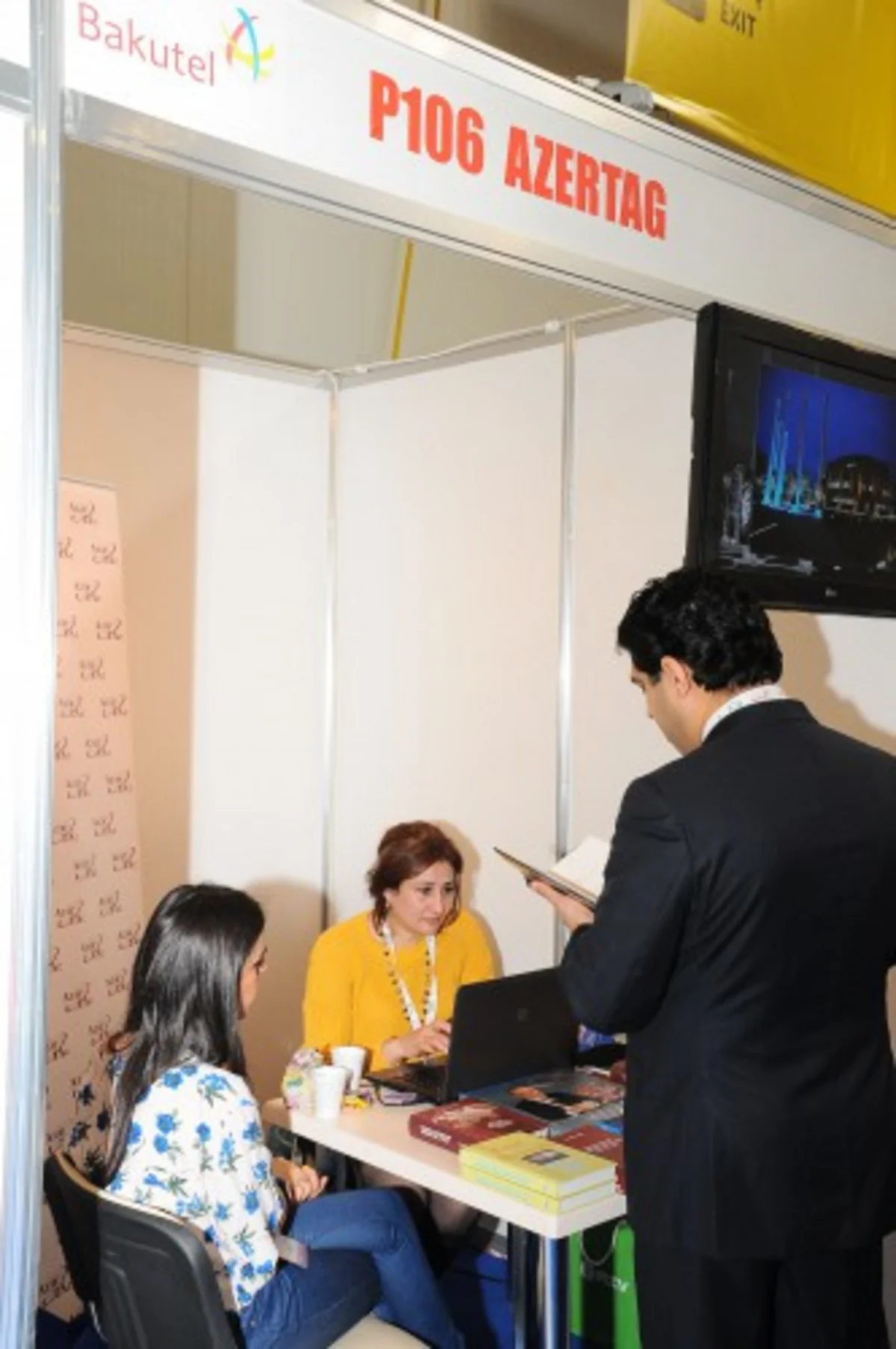 AzərTAc “BakuTel-2014” sərgisində öz stendi ilə təmsil olunur