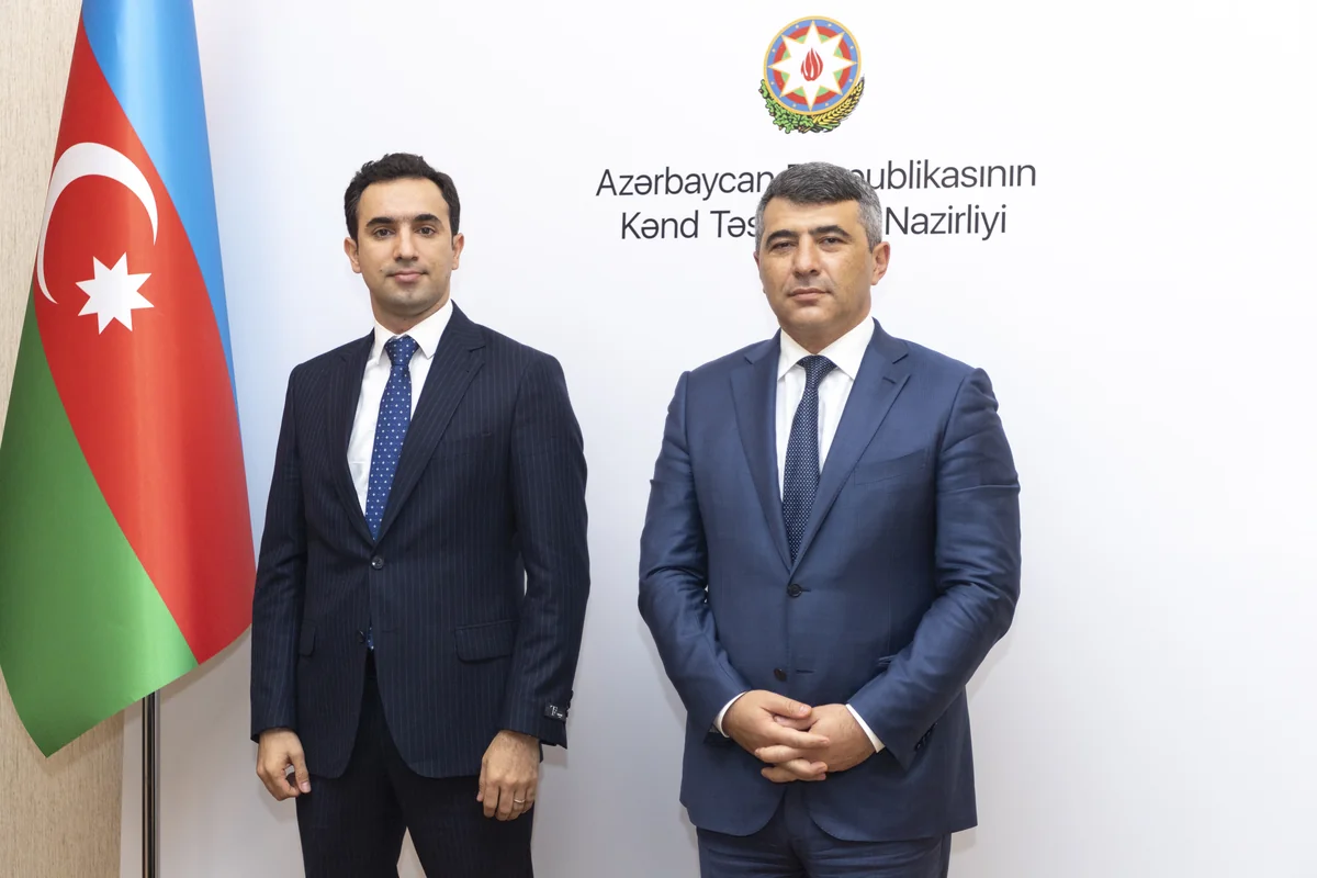 İnam Kərimov “Yüksəliş” müsabiqəsinin qalibi ilə görüşüb   