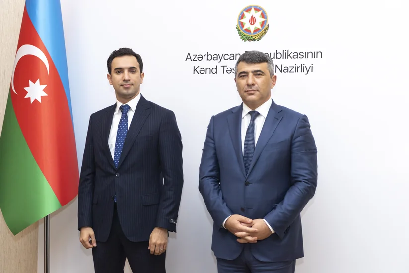 İnam Kərimov “Yüksəliş” müsabiqəsinin qalibi ilə görüşüb   