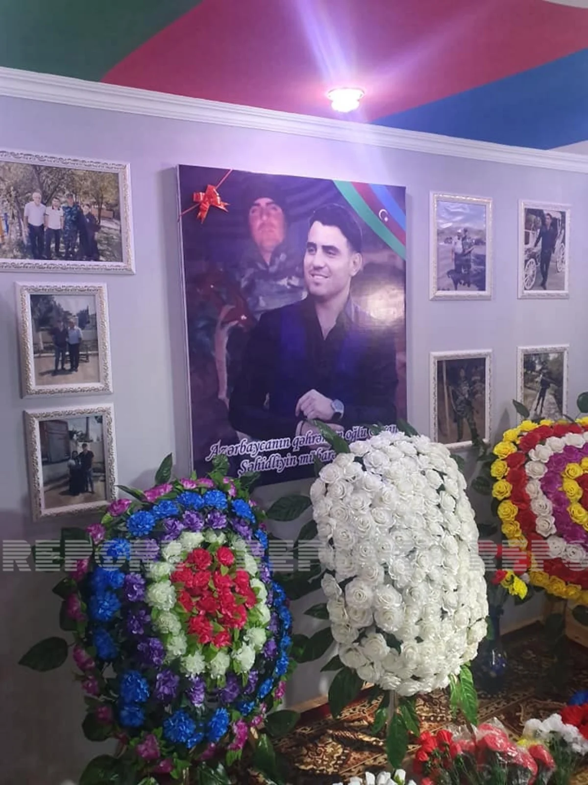 Şəhid Orxan Paşazadənin anım günündə ev muzeyi ziyarət edilib