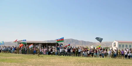 “Hərbi-tibbi estafet” müsabiqəsi davam edir - VİDEO