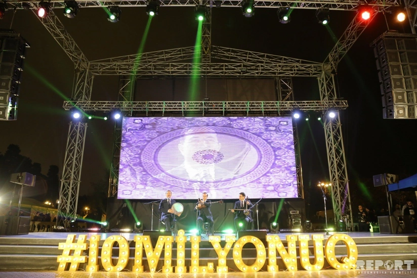 Azərbaycanda 10 milyonuncu sakinin dünyaya gəlməsi münasibətilə konsert və atəşfəşanlıq təşkil olunub - VİDEO - FOTO - YENİLƏNİB