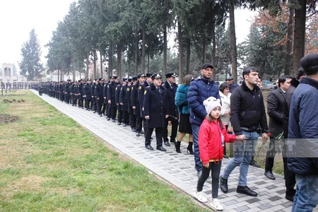 Qərb bölgəsində Ümumxalq Hüzn Günü ilə əlaqədar tədbirlər keçirilib