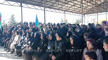 Vətən müharibəsi şəhidlərinin xatirəsinə ucaldılan bulaq kompleksinin açılışı olub
