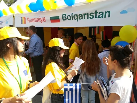 Bakıda “Avropa şəhərciyi”nin açılışı olub - FOTO