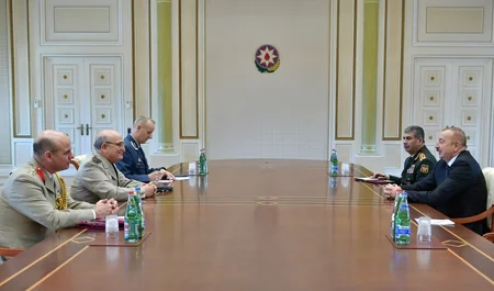 Prezident İlham Əliyev NATO-nun Hərbi Komitəsinin sədrini qəbul edib - YENİLƏNİB