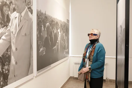 “Xarıbülbül” festivalının qonaqları “Heydər Əliyev və Qarabağ” sərgisində iştirak edib