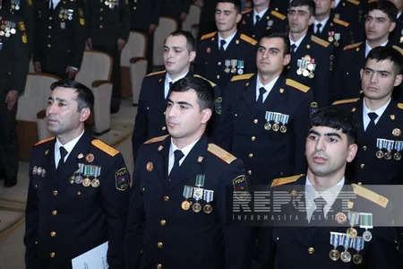 DİN Zəfər Gününün ikinci ildönümünə həsr olunan mərasim keçirib