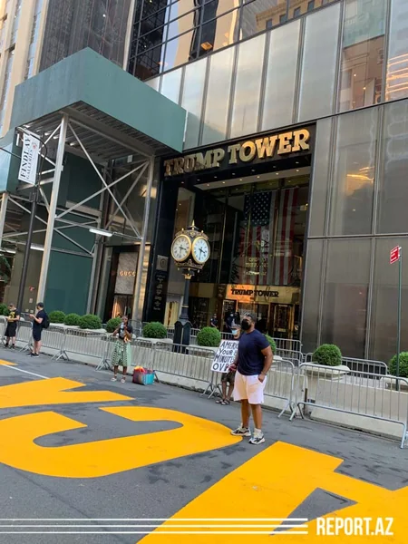 ABŞ-da “Trump Tower” binasının qarşısındakı küçənin adı dəyişdirildi
