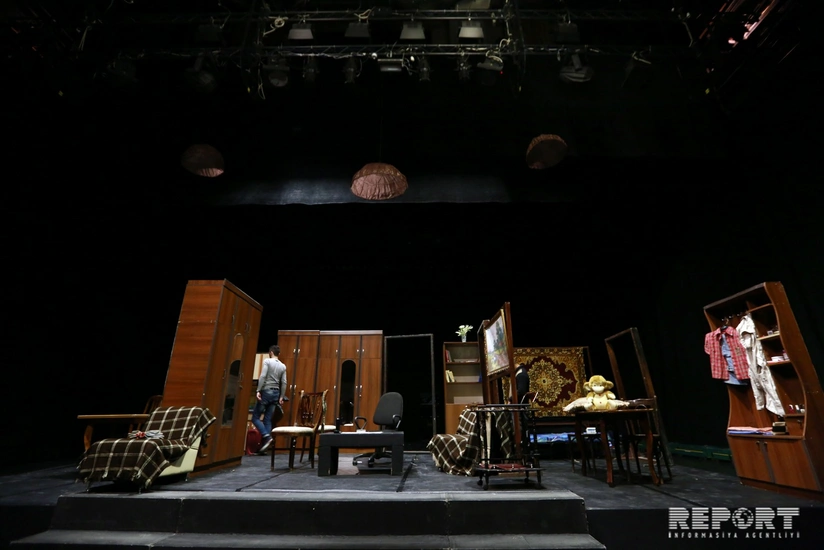 Fuad Poladovun ağır kostyumu, Nurəddin Mehdixanlının imtinası, Məleykə Əsədovanın qrim otağı... - AZDRAMADAN REPORTAJ