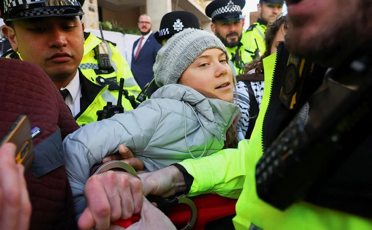 Climate activist Greta Thunberg arrested in the Netherlands