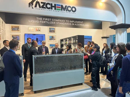 Павильон AZCHEMCO начал свою деятельность в рамках СОР29