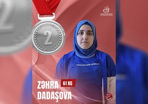 Azərbaycan parapauerliftinqçisi Gürcüstanda gümüş medal qazanıb