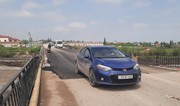 Qubada sel sularının qəzalı vəziyyətə saldığı körpü bərpa olunub
