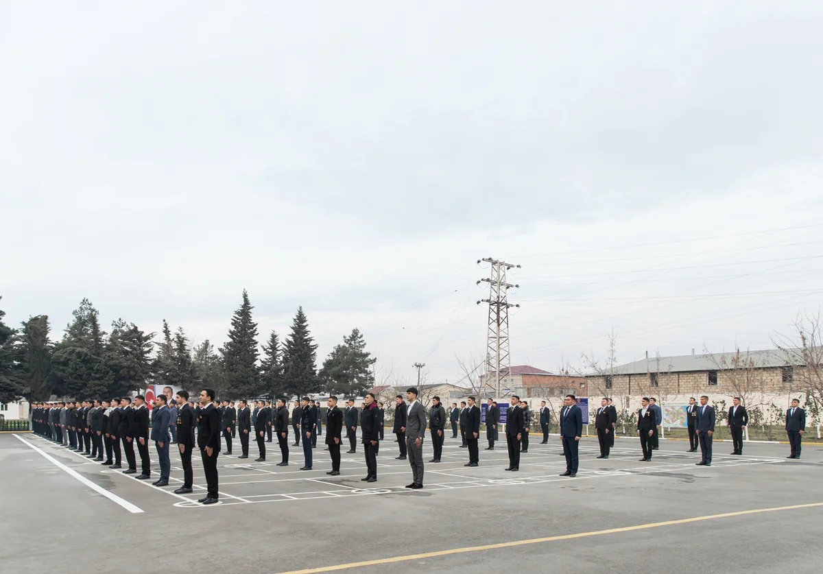 Вилаят Эйвазов провел прием граждан и строевой смотр в Джалилабаде